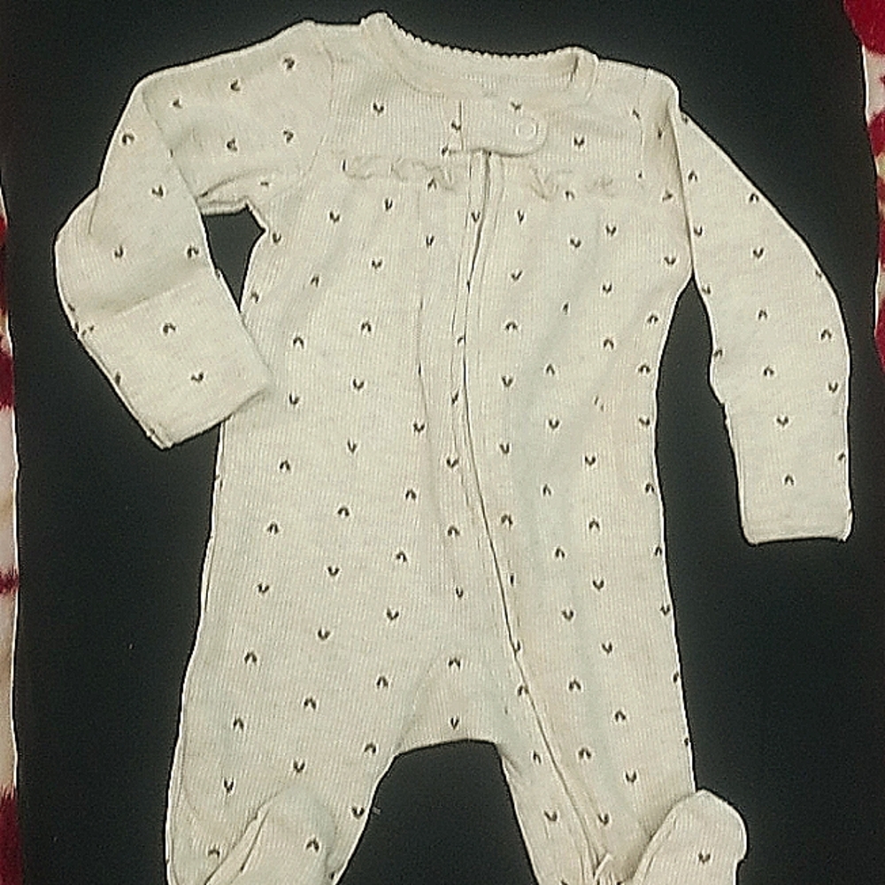 Carter's newborn footsie pajama
